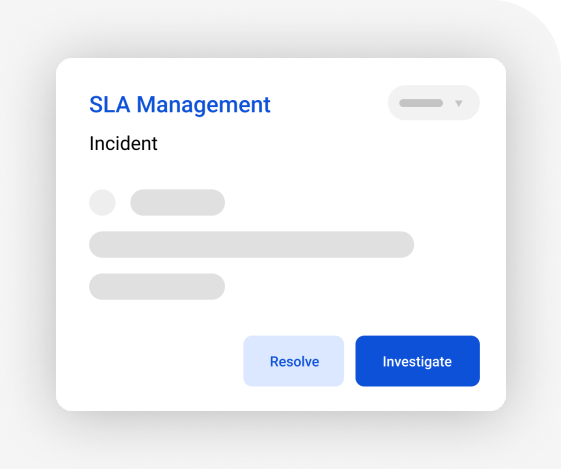 SLA Management