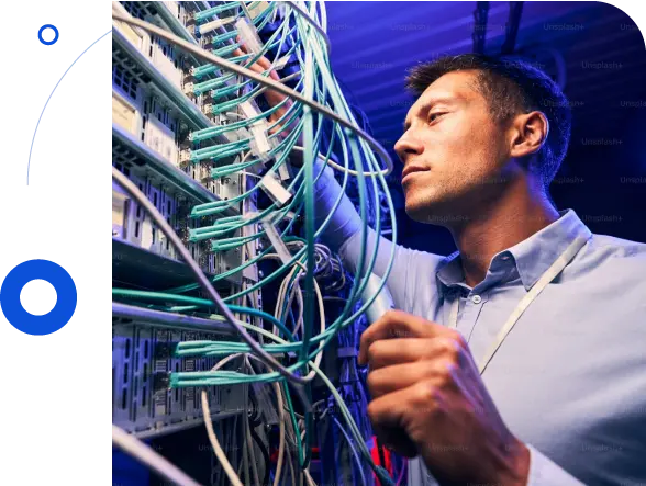 Server management and application management