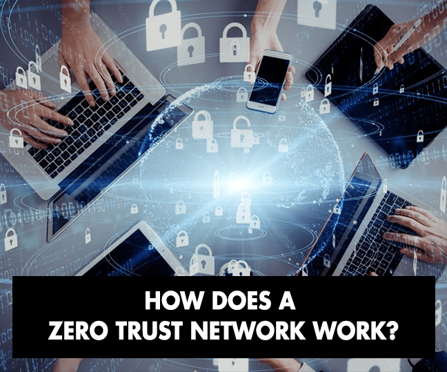 How does a Zero Trust network work