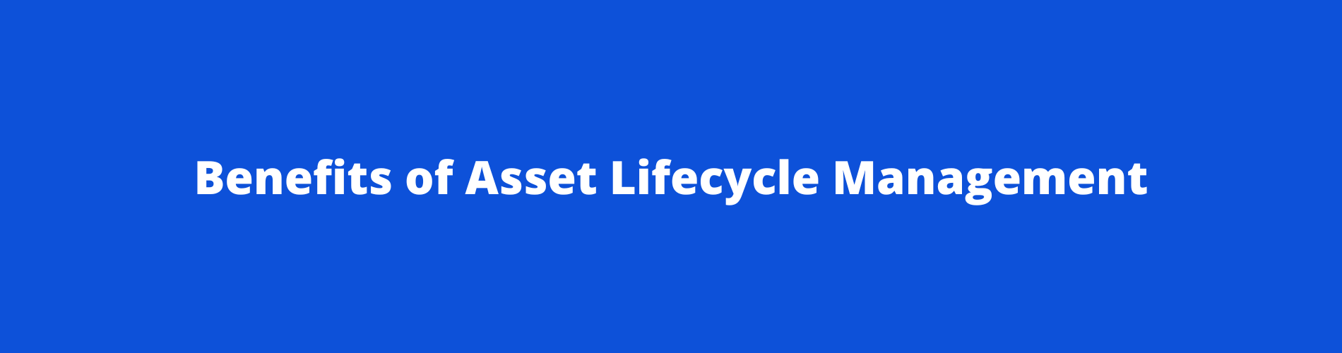 Asset Lifecycle Management - Infraon