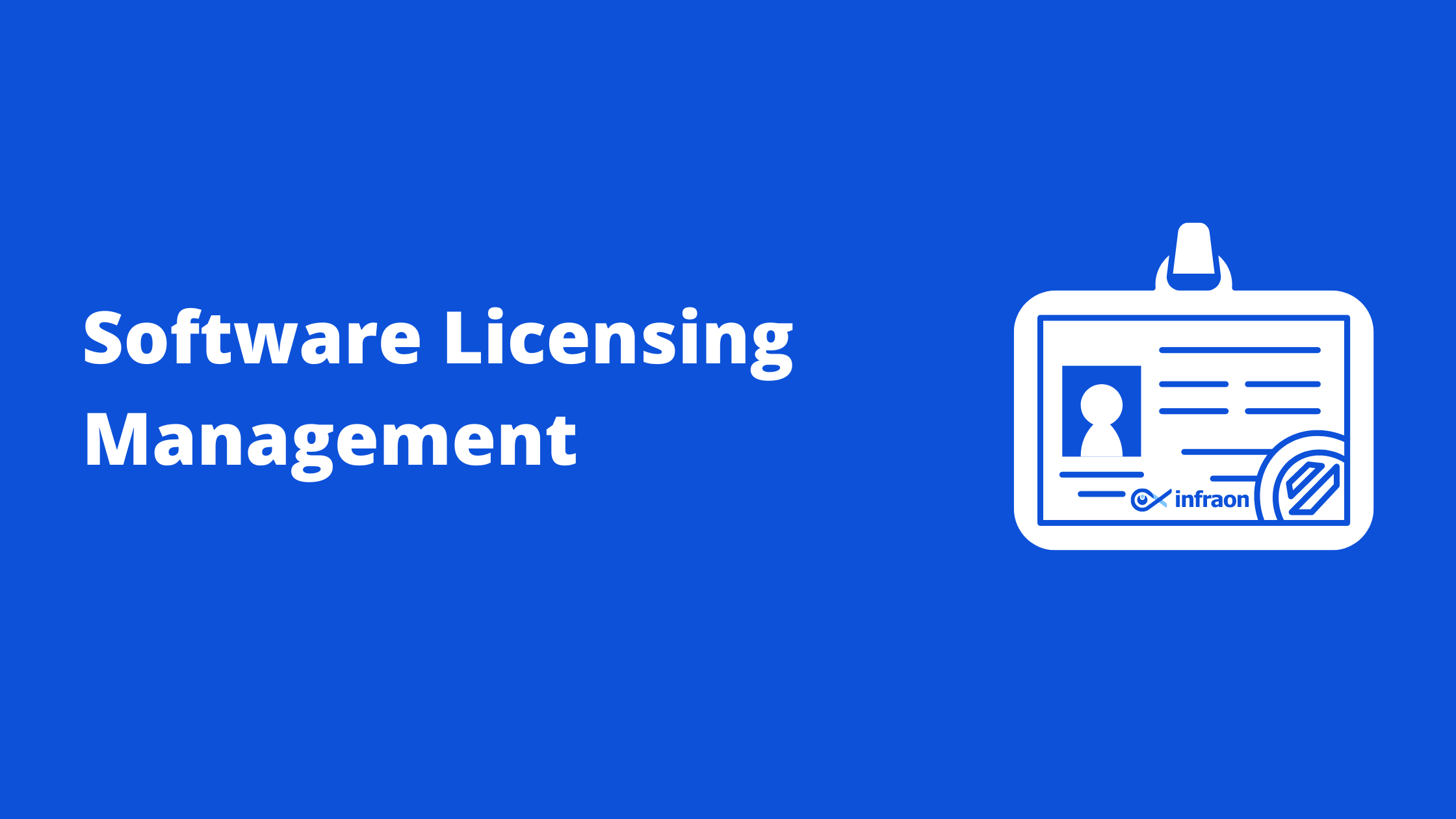 Software Licensing Management