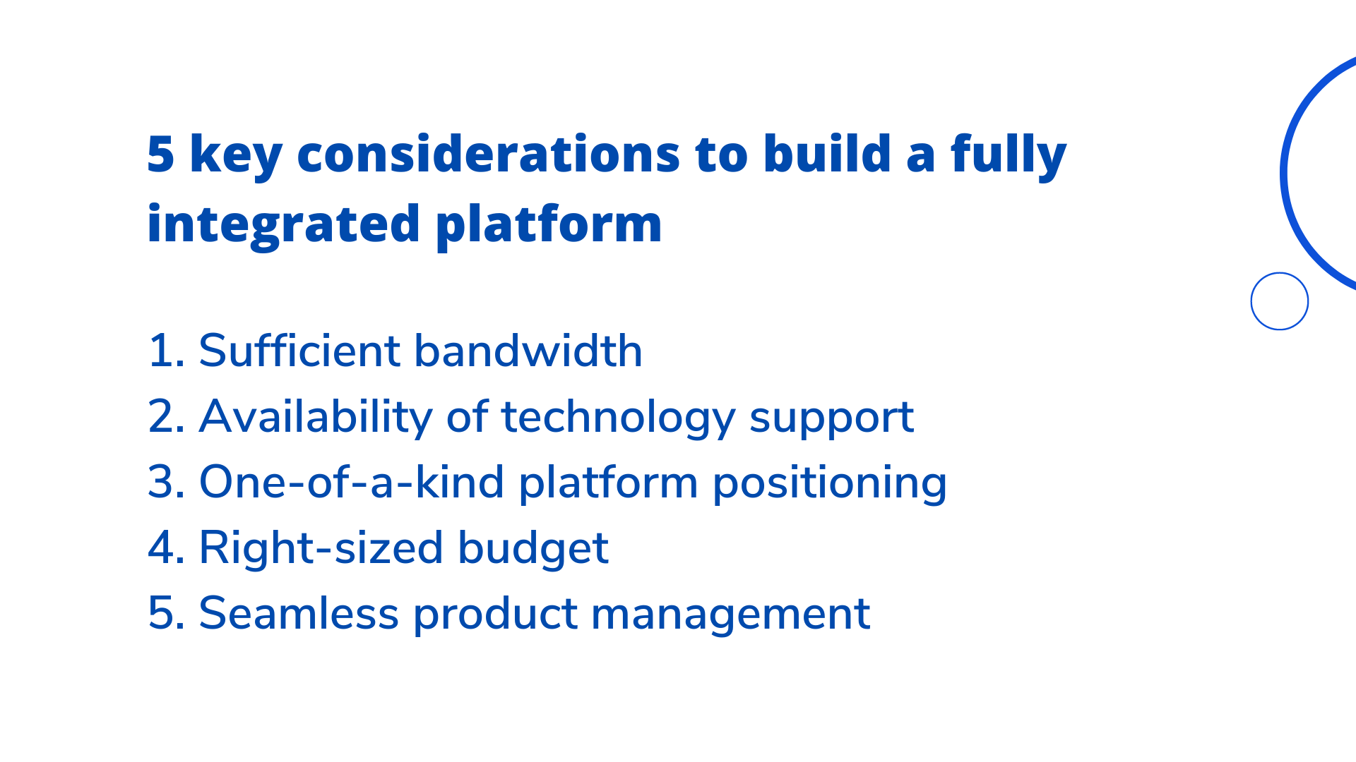 fully integrated platform - Infraon