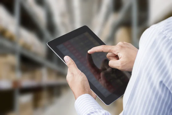 depositphotos 48234469 stock photo businessman checking inventory in stock