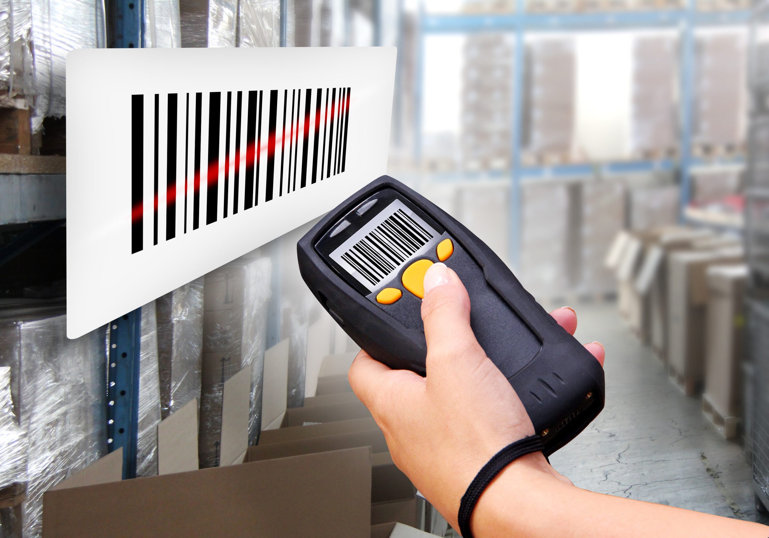 Barcode Scanning in the Warehouse scaled 1