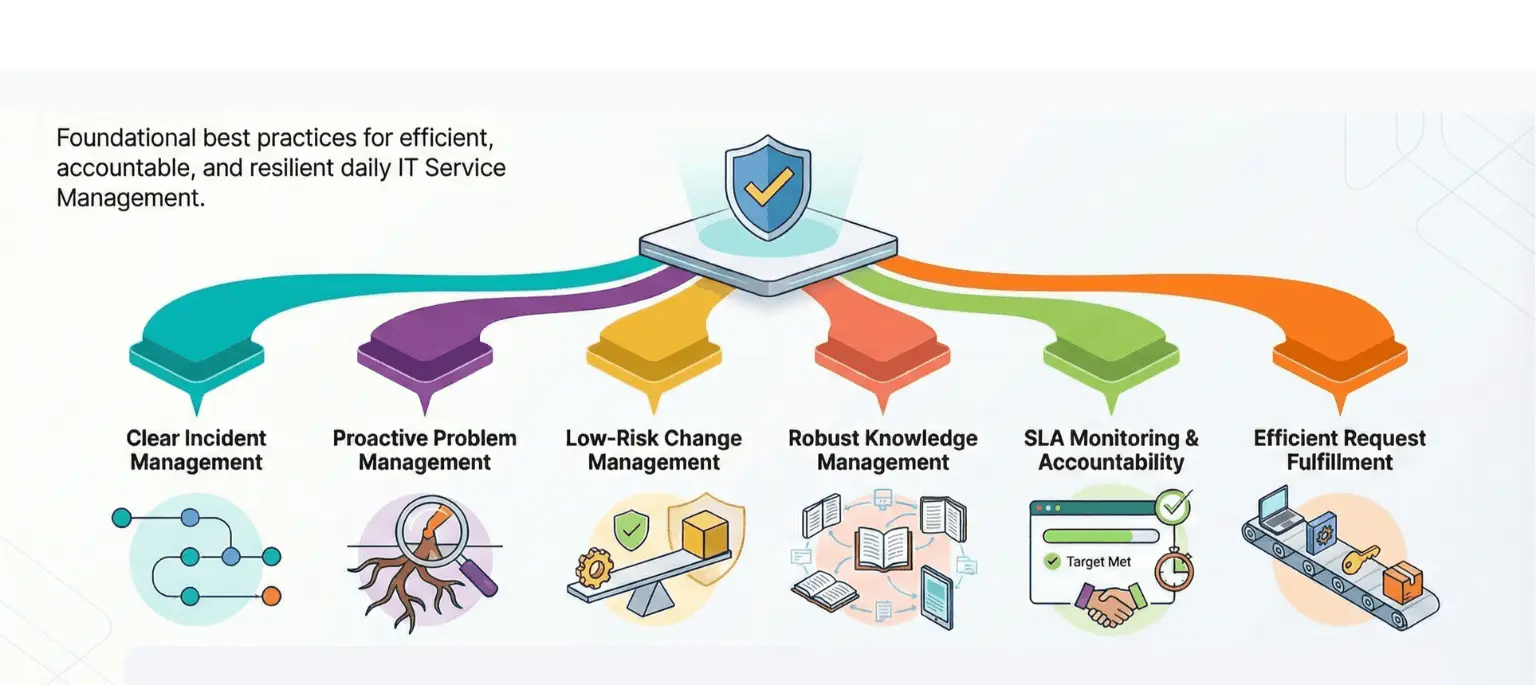 ITSM Best Practices: A Complete Guide to Building a High-Performing IT Service Management Framework 4 ITSM Best Practices Operations 1