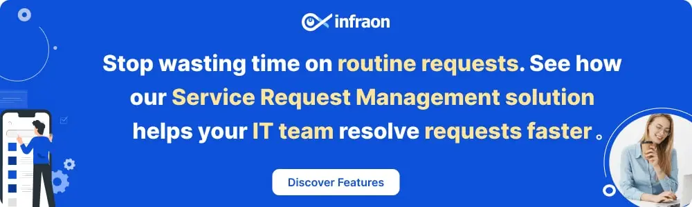 Stop wasting time on routine requests. See how our Service Request Management solution helps your IT team resolve requests faster.