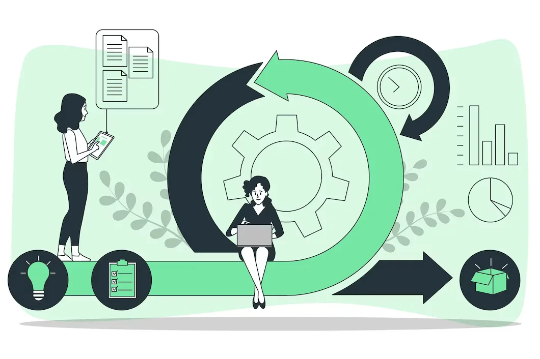 scrum method concept illustration 114360 9908 min