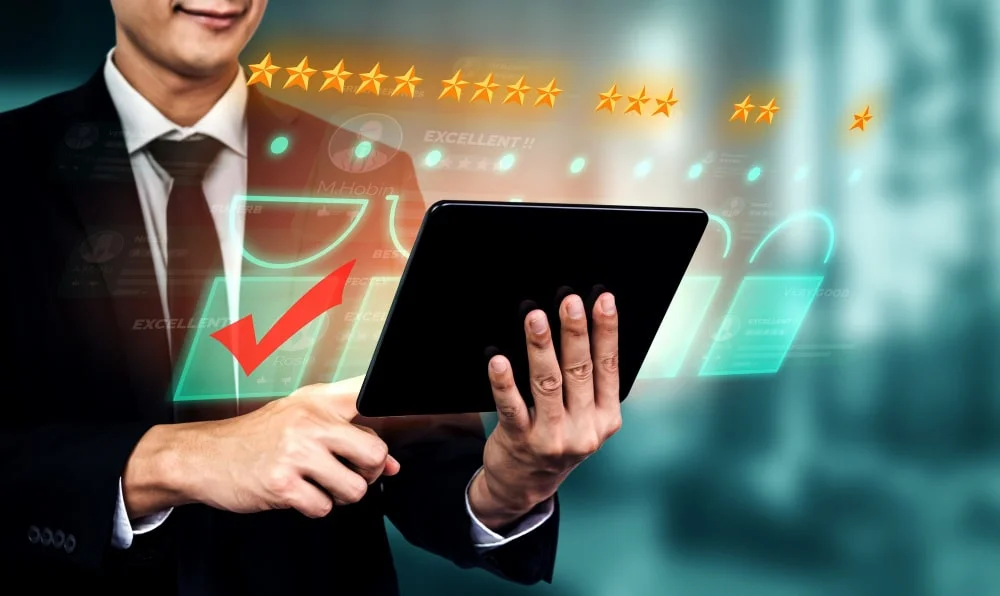 customer review satisfaction feedback survey concept min
