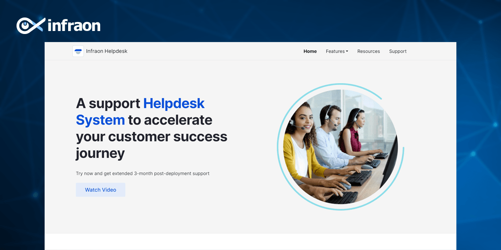 Infraon Helpdesk System