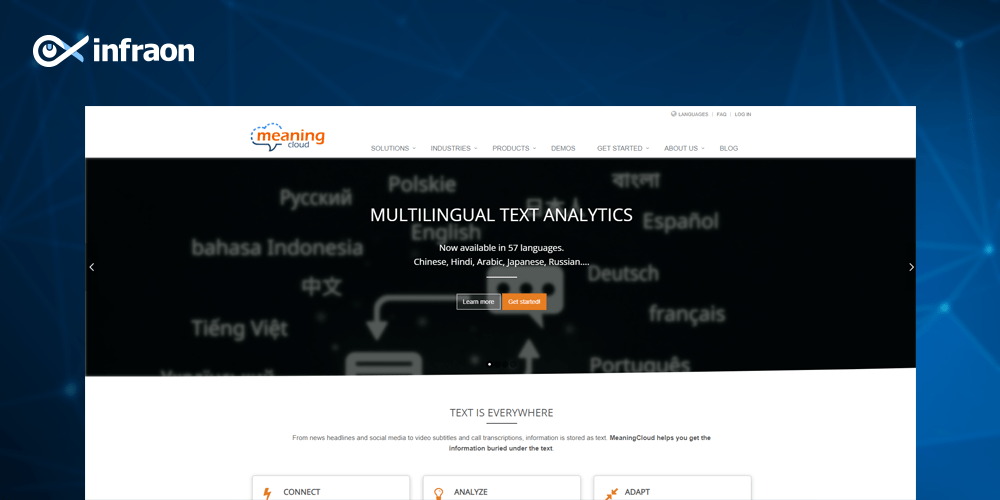 Meaning Cloud, Sentiment Analysis Tool