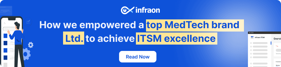 How we empowered a top MedTech brand Ltd. to achieve ITSM excellence
