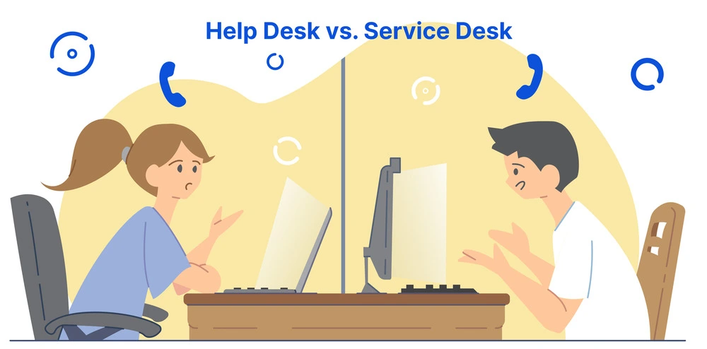 help desk vs service desk