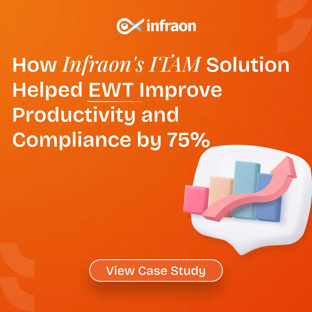 IT Asset Lifecycle Management (ITALM) Essentials Explained 5 How Infraon’s ITAM Solution Helped Emergya Wind Technologies (EWT) Improve Productivity and Compliance by 75%