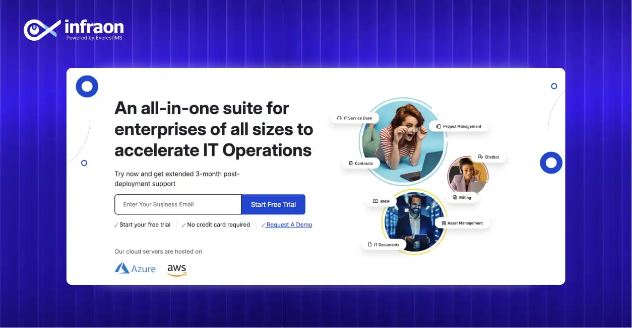 infraon infinity home page