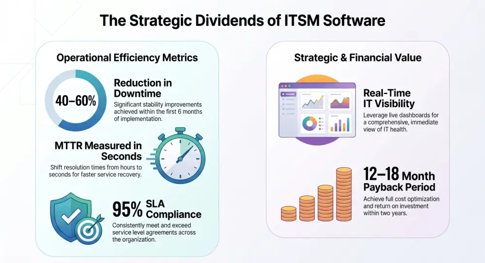 5 Practical Benefits of ITSM Software